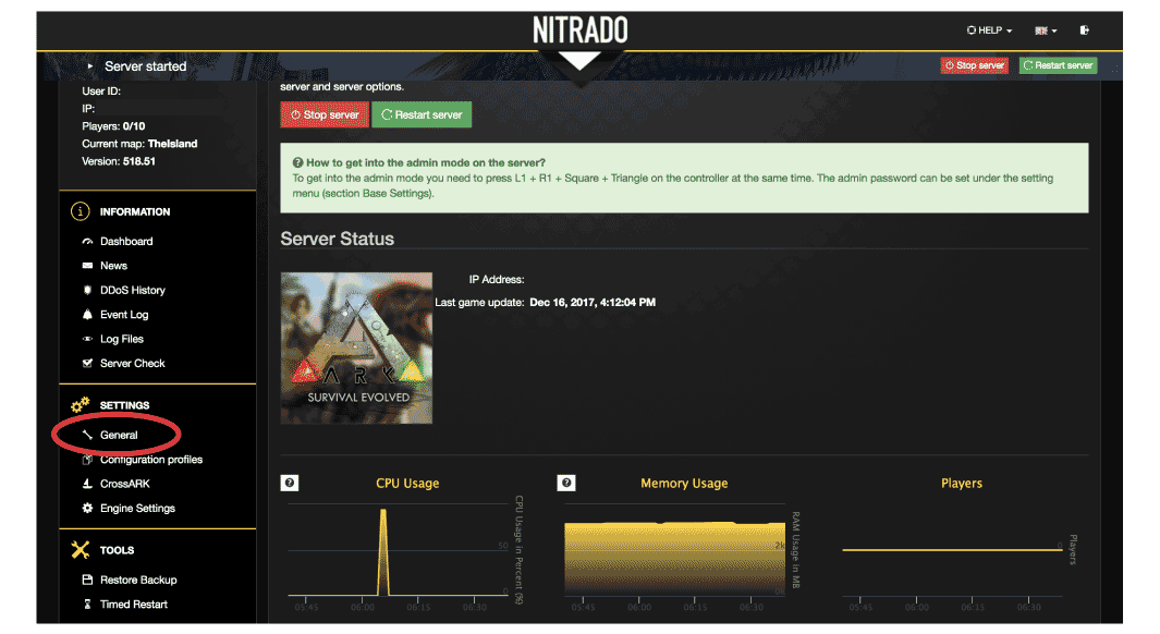Ark Survival Evolved Nitradoサーバー ステータス倍率変更方法 Howmew ハウミュー