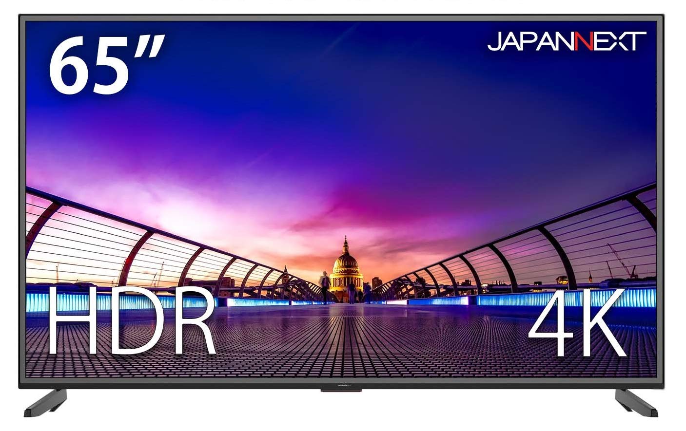 3/19発売65インチ4K HDR 10億色モニター『JAPANNEXT JN-V6500UHDR』
