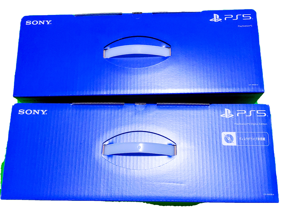 PS5開封-外箱＆本体のディテール PS4と比較-│HowMew[ハウミュー]